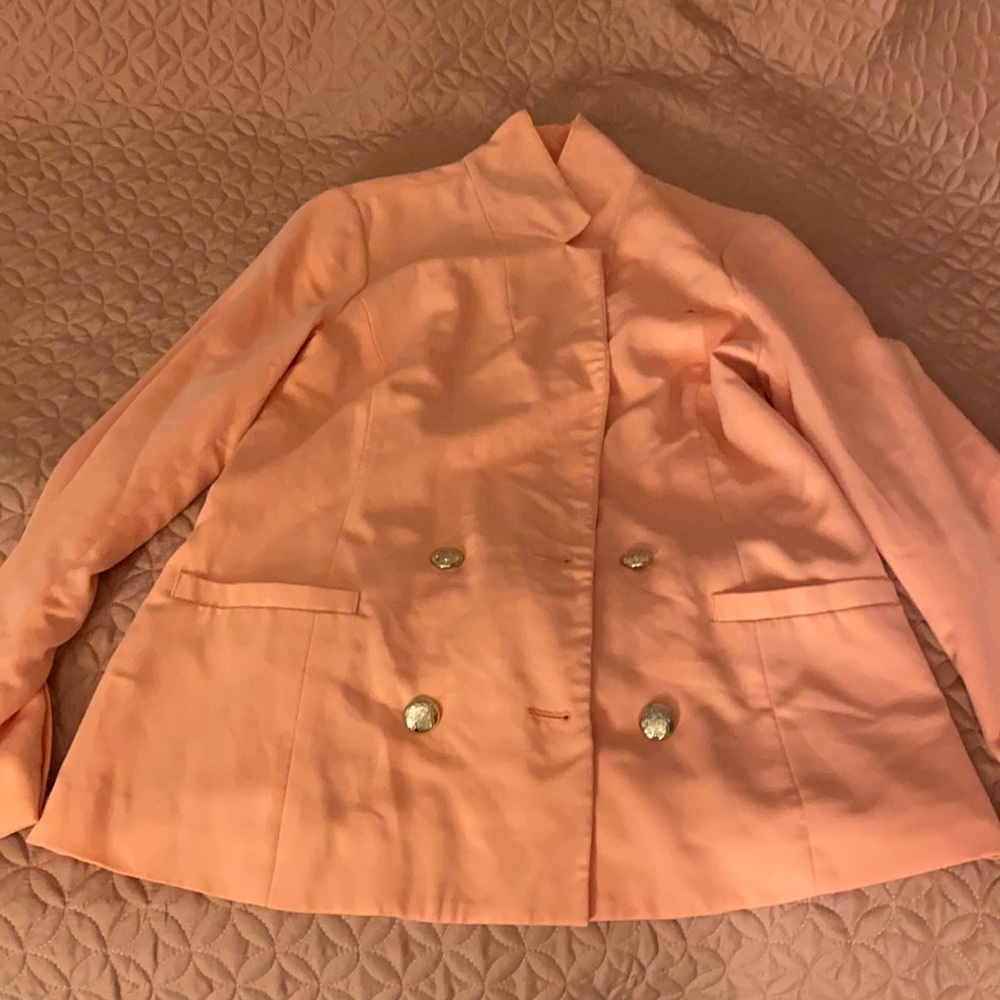 Orange blazer,size medium